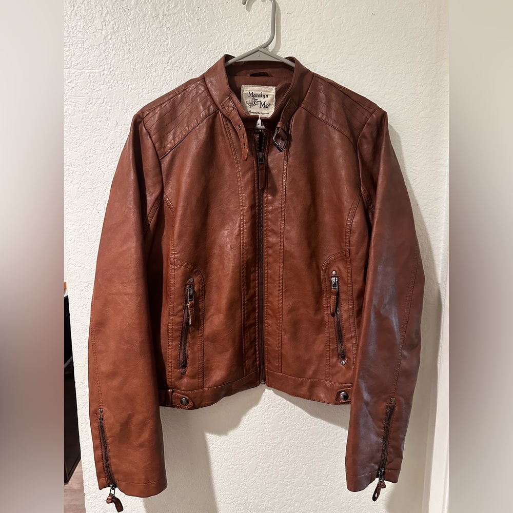 Leather Jacket /Brown